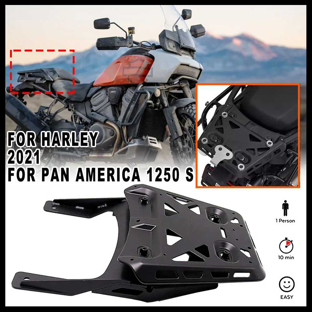 Motorcycle 100%New Top Case Mounting System Tail Trunk Rack Baseplate Bracket & Bolt New For Harley Pan America 1250 1250S 2021+
Motorcycle 100%New Top Case Mounting System Tail Trunk Rack Baseplate Bracket & Bolt New For Harley Pan America 1250 1250S 2021+