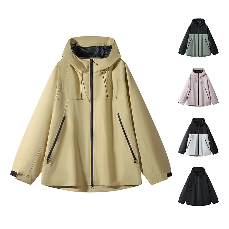 Men's Jacket Hooded Sports Outdoor Waterproof Breathable Couple Sportswear Hiking Neutral Mountaineering Jacket Unisex
Men's Jacket Hooded Sports Outdoor Waterproof Breathable Couple Sportswear Hiking Neutral Mountaineering Jacket Unisex