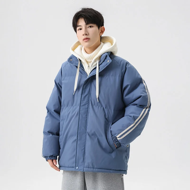 Зимнее мужское пальто с капюшоном Thiened Fce на подкладке Bread Sle Jaet, теплое молодежное модное пальто из полиэфирного волокна с застежкой-молнией...
Зимнее мужское пальто с капюшоном Thiened Fce на подкладке Bread Sle Jaet, теплое молодежное модное пальто из полиэфирного волокна с застежкой-молнией...