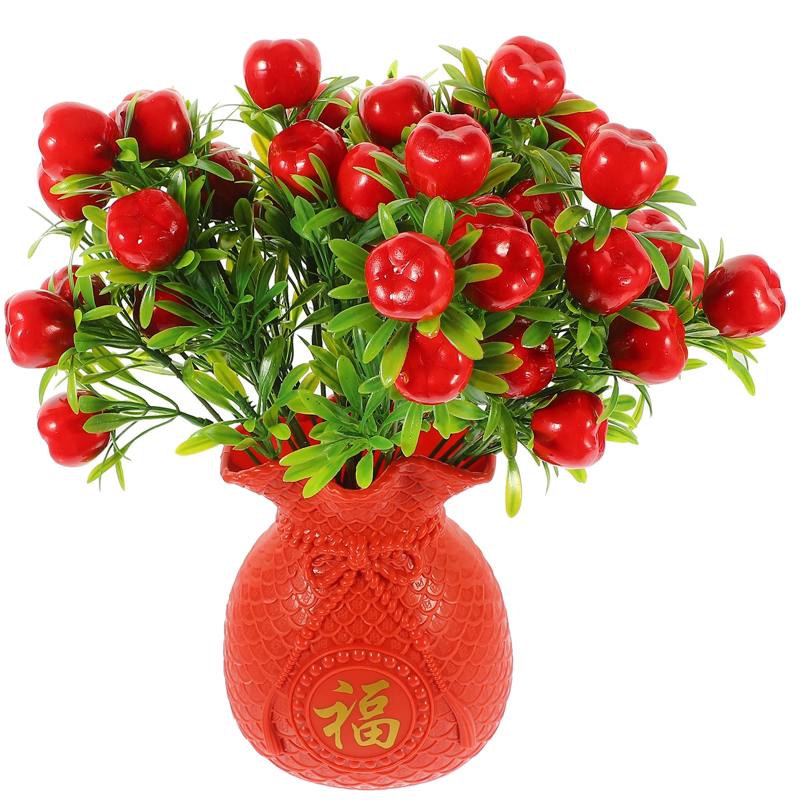 Vase Decor Floral Arranging Money Bag Lucky Red AppleHome Decoration Office Bookshelf Dry Flower Vase
Vase Decor Floral Arranging Money Bag Lucky Red AppleHome Decoration Office Bookshelf Dry Flower Vase
