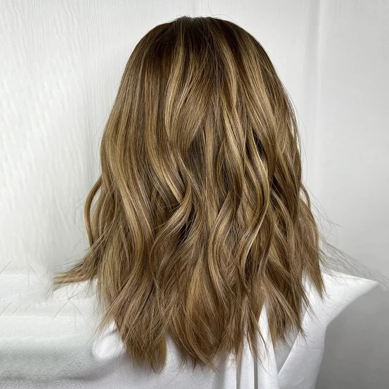 Natural Pre Plucked Hairline Lace Frontal Wigs Caramel Honey Blonde Balayage Synthetic Blond Wig for Women Glueless Small Large
Natural Pre Plucked Hairline Lace Frontal Wigs Caramel Honey Blonde Balayage Synthetic Blond Wig for Women Glueless Small Large