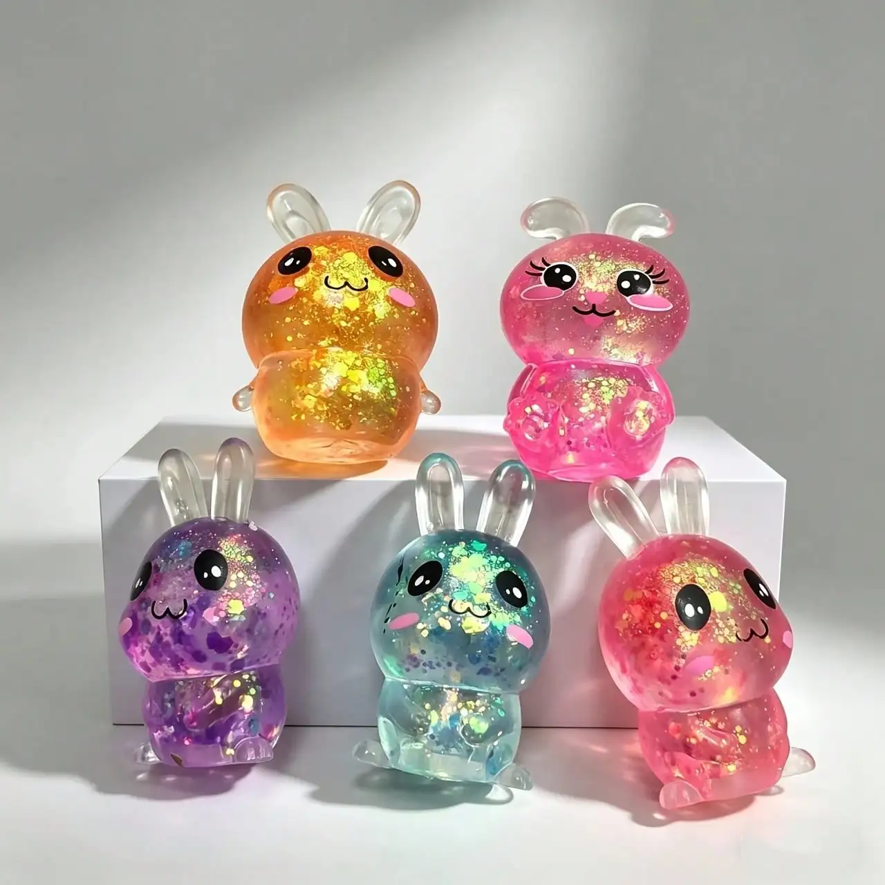 AB Cute Bunny Squishy Toy - Adorable Bunny, A Healing Desktop Decoration That Creates A Cozy Atmosphere, A Fun Toy For Students, And A Must-Have Gift For Holidays. Single Pack/Three Pack (Color Random)
AB Cute Bunny Squishy Toy - Adorable Bunny, A Healing Desktop Decoration That Creates A Cozy Atmosphere, A Fun Toy For Students, And A Must-Have Gift For Holidays. Single Pack/Three Pack (Color Random)