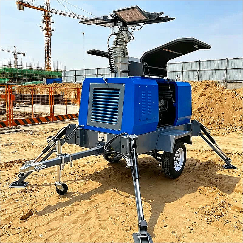 Heavy Duty Mobile Light Tower 4x300W LED 6m Mast Silent Electric Motor For Residential Construction Urban Roadwork Night
Heavy Duty Mobile Light Tower 4x300W LED 6m Mast Silent Electric Motor For Residential Construction Urban Roadwork Night