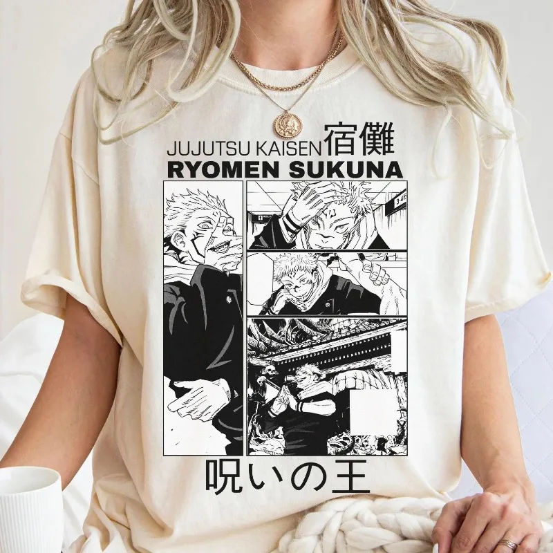 Jujutsu: Two Sides Stay Nuo Theme Anime Peripheral T-shirt Retro Y2K Summer New Unisex T-shirt
Jujutsu: Two Sides Stay Nuo Theme Anime Peripheral T-shirt Retro Y2K Summer New Unisex T-shirt