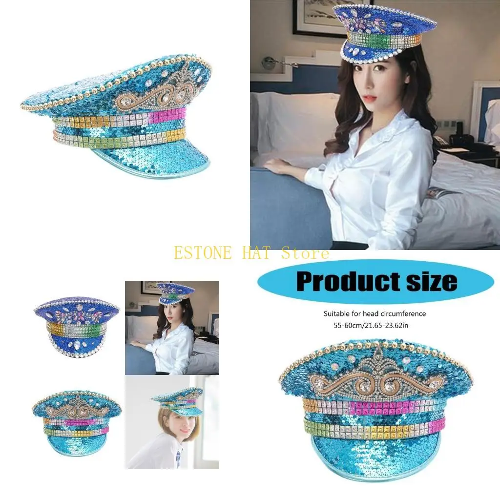 49MF Versatiles Fashionable Hat Academies Uniform Hat Personality Costume Accessory
49MF Versatiles Fashionable Hat Academies Uniform Hat Personality Costume Accessory