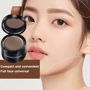 헤어 라인 파우더 방수 및 땀 방지 충전 아티팩트 쉐이드, 천연 파우더 마감, 솔기 토닝 파우더 커버, 수리 Z2H6