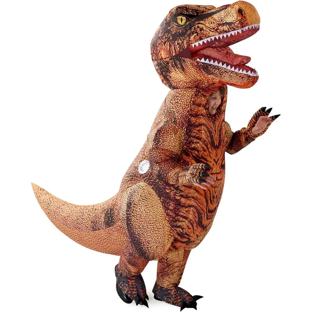 Halloween Iatable Dinosaur Costume Kids, Full Body Realistic T-rex Blow Up Costumes Kids, Brown Dinosaur,
Halloween Iatable Dinosaur Costume Kids, Full Body Realistic T-rex Blow Up Costumes Kids, Brown Dinosaur,