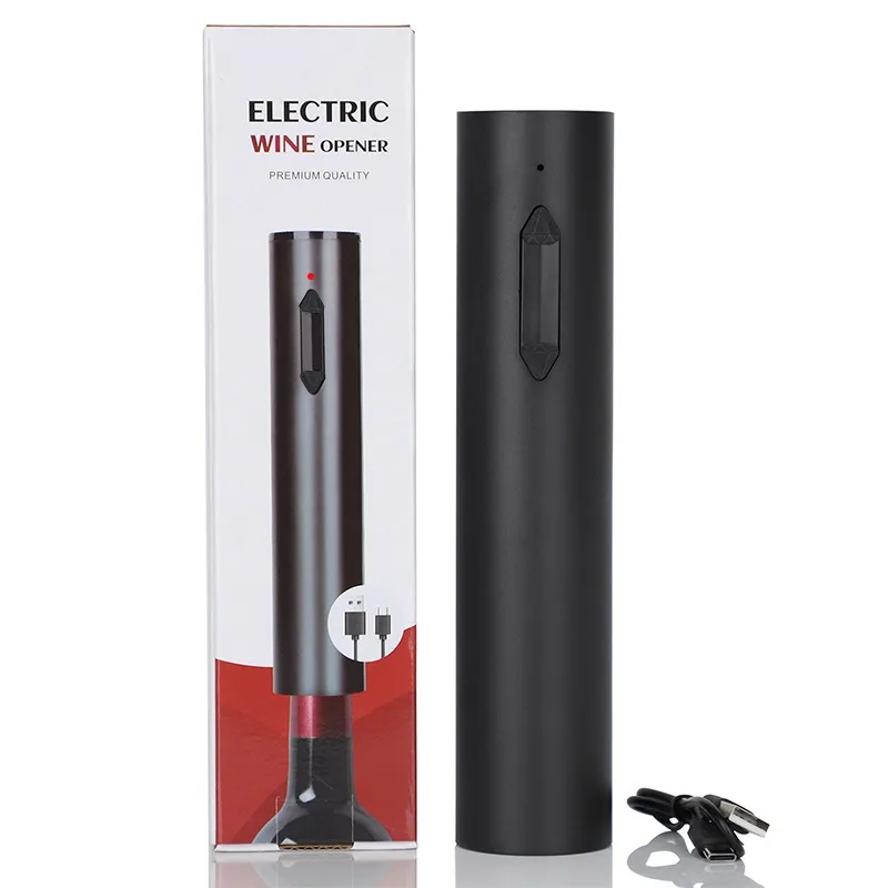 Электрический штопор для вина с USB-зарядкой, автоматический открыватель для красного вина, кухонный гаджет, открывалка для бутылок для вечеринок и бара
Электрический штопор для вина с USB-зарядкой, автоматический открыватель для красного вина, кухонный гаджет, открывалка для бутылок для вечеринок и бара