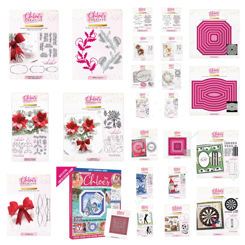 2025 October New Beautiful Bouquet Christmas Flowers Metal Cutting Dies and Stamps for DIY Photo Album Scrapbook Greeting Diary
2025 October New Beautiful Bouquet Christmas Flowers Metal Cutting Dies and Stamps for DIY Photo Album Scrapbook Greeting Diary