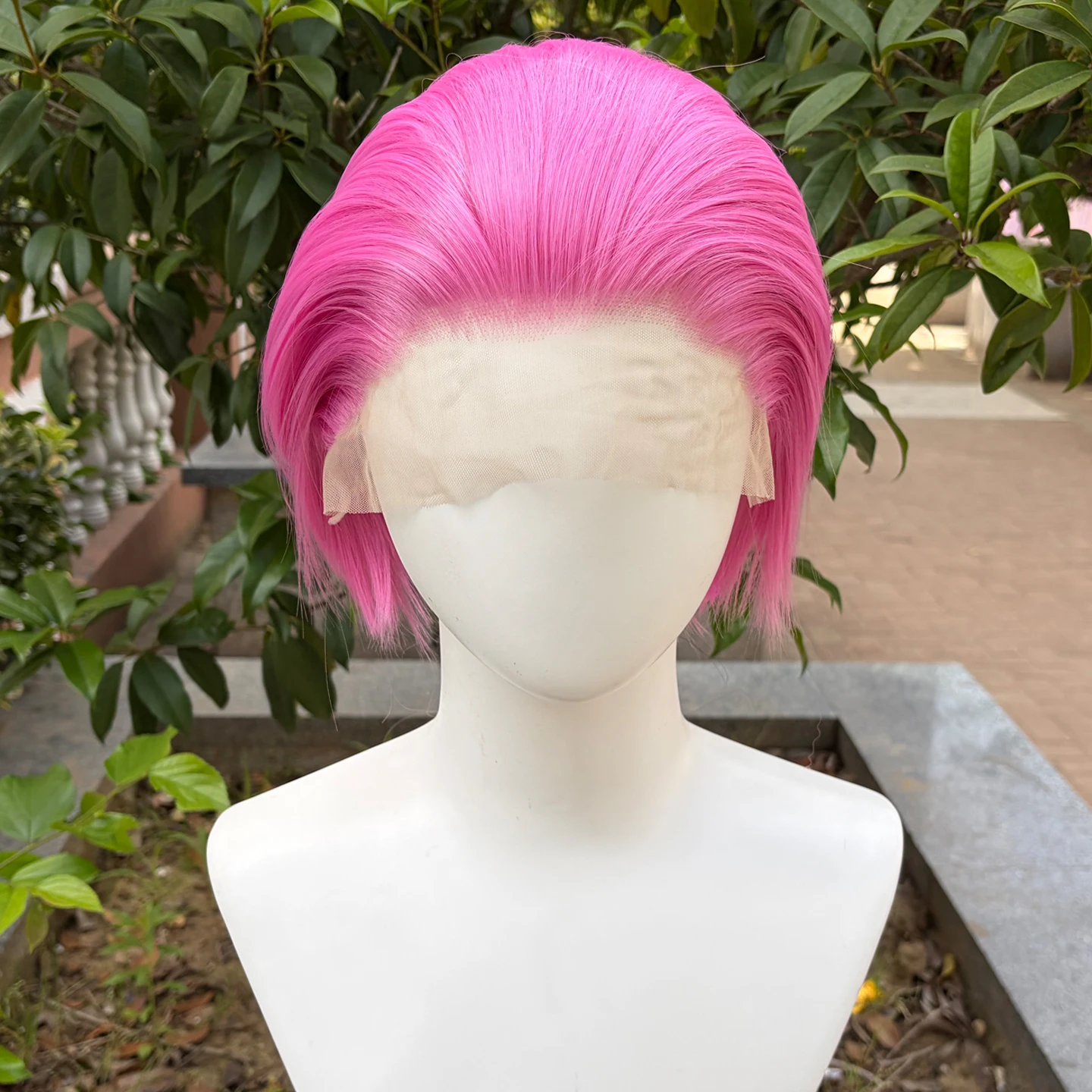 Short Bob Lace Front Wigs Synthetic Straight Bob Cut Cosplay Wig for Women 13x4 Lace Wig Natural Hairline Heat Resistant Hair
Short Bob Lace Front Wigs Synthetic Straight Bob Cut Cosplay Wig for Women 13x4 Lace Wig Natural Hairline Heat Resistant Hair