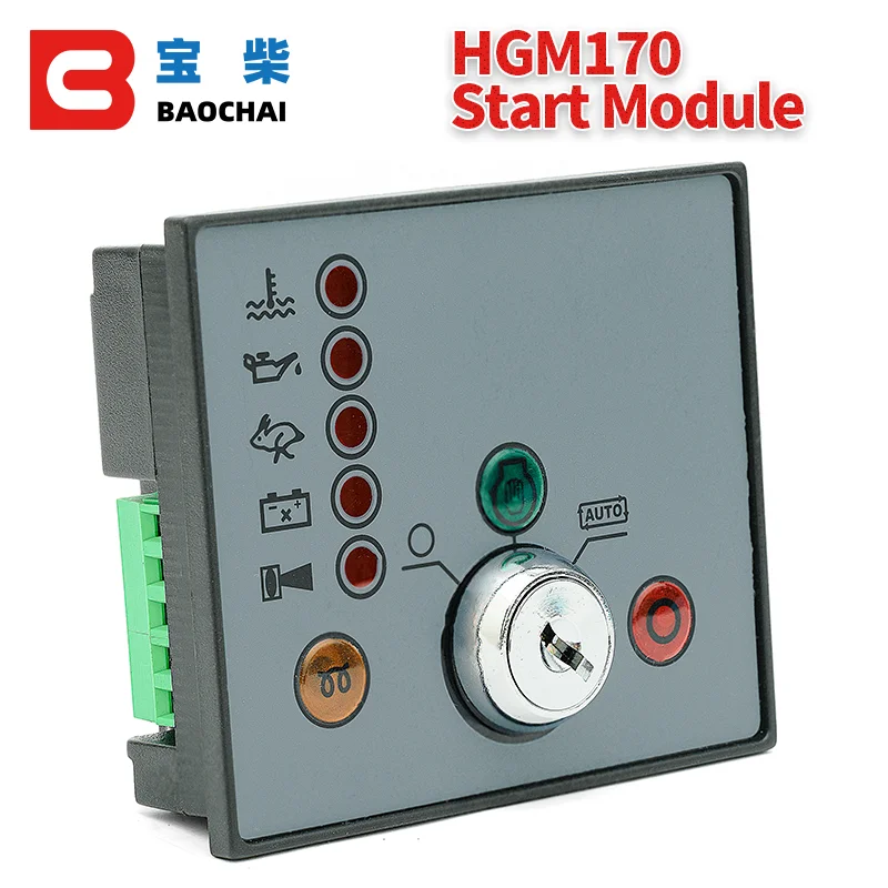 HGM170 Automatic Engine Control Module diesel power Genset parts ac generator controller electronic circuit board auto start
HGM170 Automatic Engine Control Module diesel power Genset parts ac generator controller electronic circuit board auto start