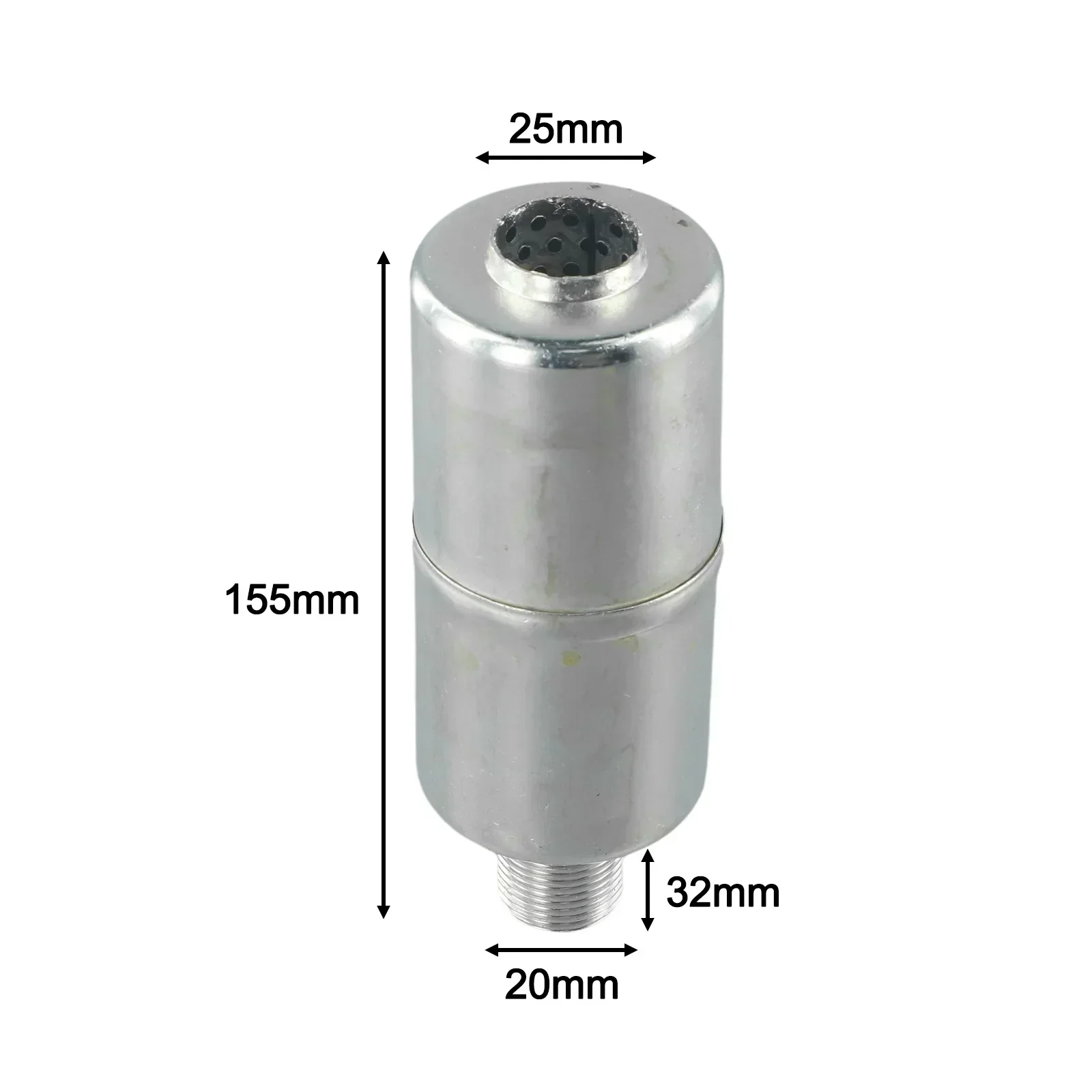 Lawn Mower Threaded Muffler Fits Engines from 5 to 8 For HP Including Popular Models 294599 294599S and 395011
Lawn Mower Threaded Muffler Fits Engines from 5 to 8 For HP Including Popular Models 294599 294599S and 395011