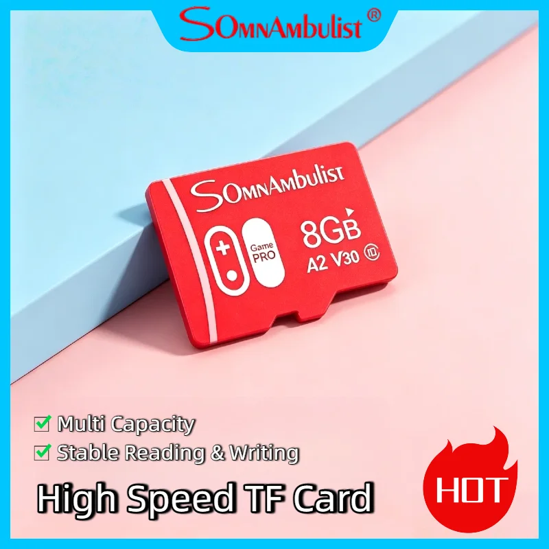 SomnAmbuList 32GB 64GB 128GB Micro TF SD Card High Speed Class 10 Real Capacity Mini SD Memory Card TF Card for Smartphone
SomnAmbuList 32GB 64GB 128GB Micro TF SD Card High Speed Class 10 Real Capacity Mini SD Memory Card TF Card for Smartphone