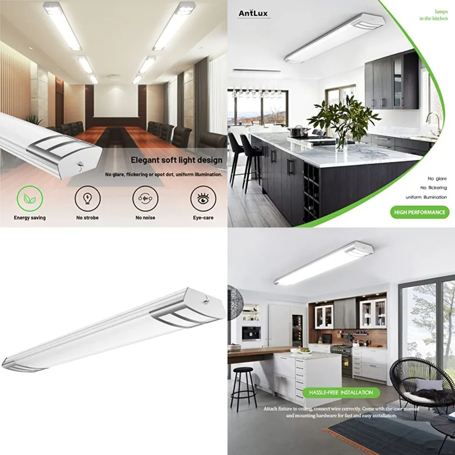 4Feet led Light Fixture 5600lm LED Linear Flush Mount Light,,4 Feet led Kitchen Ceiling Light fixtures for Living Room, Laundry
4Feet led Light Fixture 5600lm LED Linear Flush Mount Light,,4 Feet led Kitchen Ceiling Light fixtures for Living Room, Laundry