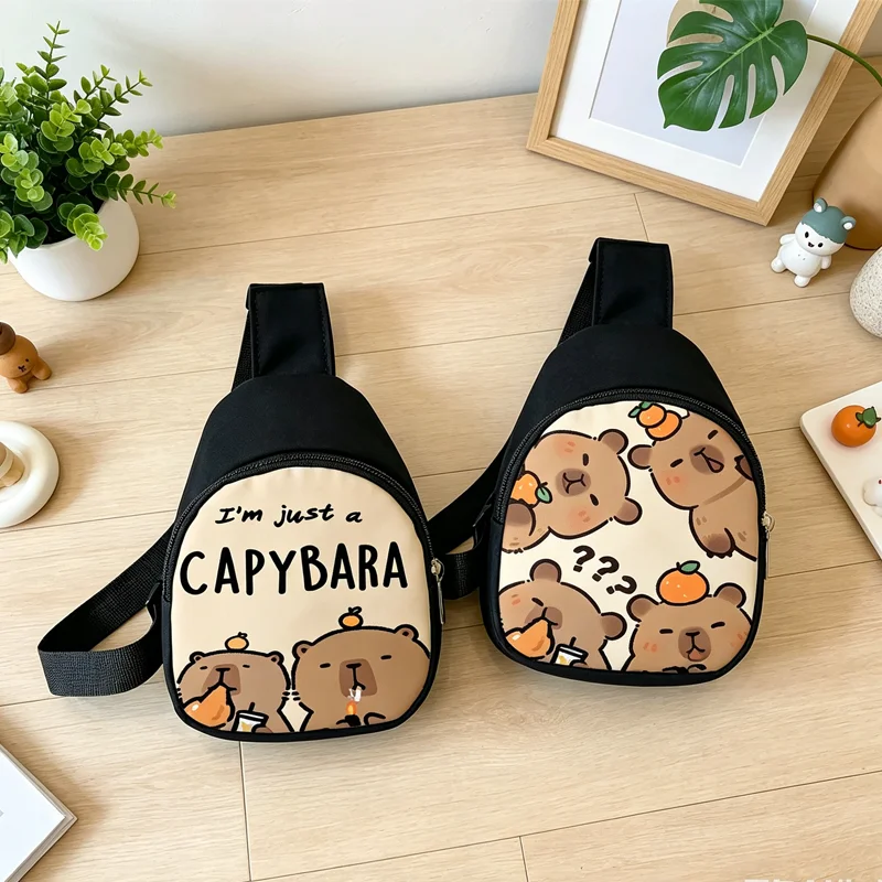 Capybara Cartoon Sling Chest Bag Cute Anime Crossbody Storage Packet Men Phone Shoulder Bags Coin Purse Boy Birthday Party Gifts
Capybara Cartoon Sling Chest Bag Cute Anime Crossbody Storage Packet Men Phone Shoulder Bags Coin Purse Boy Birthday Party Gifts