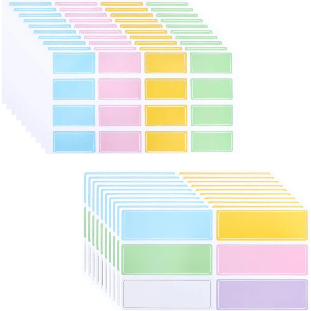 Colorful Name Tags Stickers for Classroom & Personal Use
Colorful Name Tags Stickers for Classroom & Personal Use