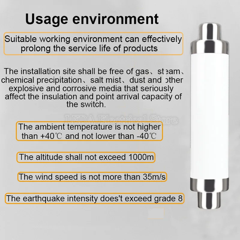 1Pcs High Xoltage Fuse XRNT1 10KV 50A 63A 80A 100A 125A Φ76X360 Can Be made Of Ceramic Materials At Home And Abroad
1Pcs High Xoltage Fuse XRNT1 10KV 50A 63A 80A 100A 125A Φ76X360 Can Be made Of Ceramic Materials At Home And Abroad