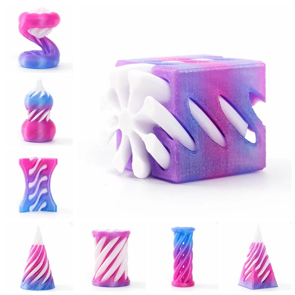 Прозрачная скульптура, 3D печатная спиральная конусная игрушка, вихревая нить, украшения, невозможная пирамида, мини-спиральная гайка 
Прозрачная скульптура, 3D печатная спиральная конусная игрушка, вихревая нить, украшения, невозможная пирамида, мини-спиральная гайка