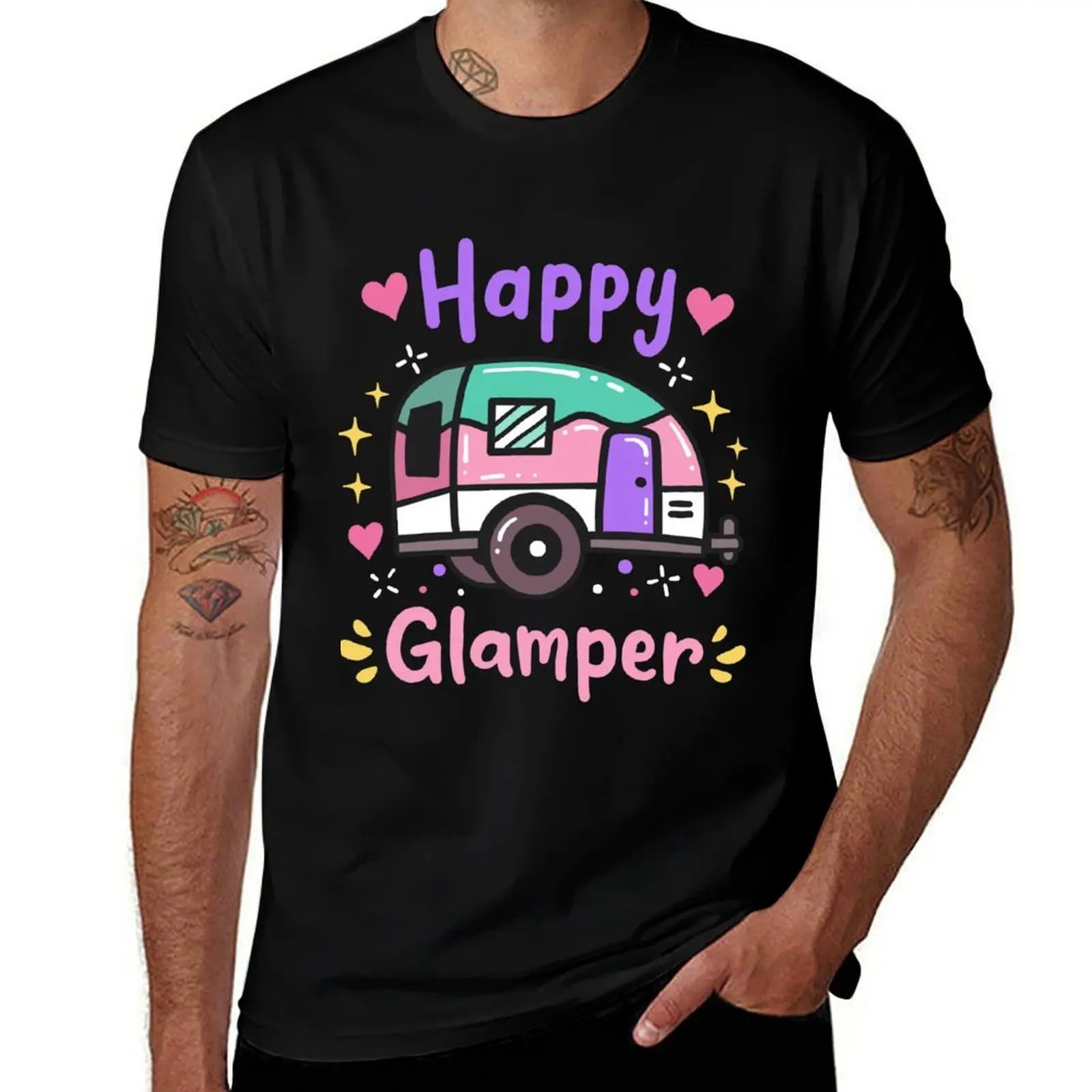 Glamper Glamping Camping Caravan T-Shirt t shirts for man pack cotton cotton t shirts man 100% funny t shirts cotton T-shirt
Glamper Glamping Camping Caravan T-Shirt t shirts for man pack cotton cotton t shirts man 100% funny t shirts cotton T-shirt
