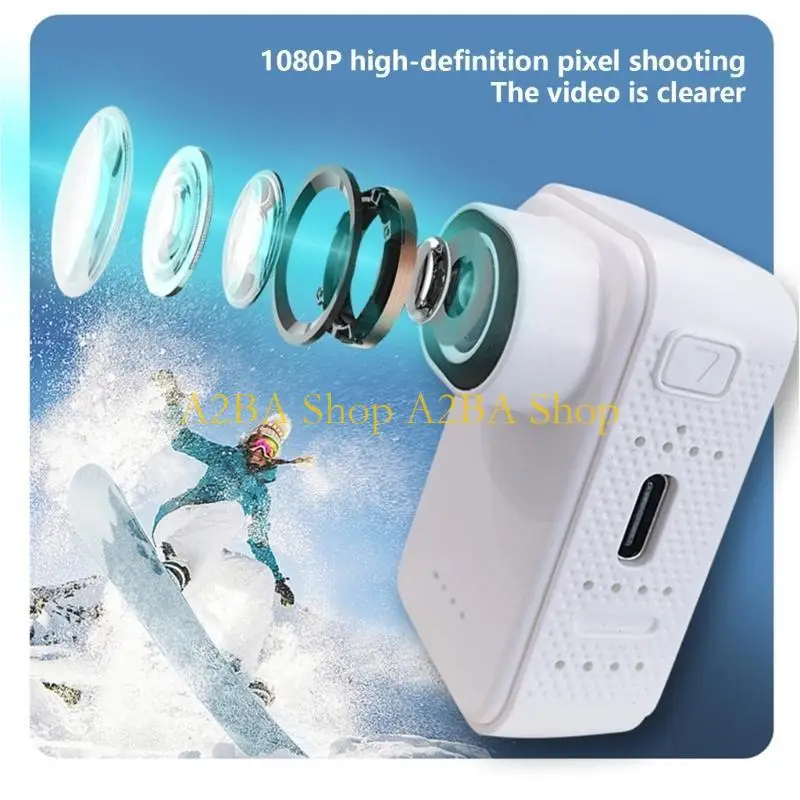 A2BA Adventure Ready Mini Camera 60Hz Smooth Recording 120° Lens Multiple Mode
A2BA Adventure Ready Mini Camera 60Hz Smooth Recording 120° Lens Multiple Mode