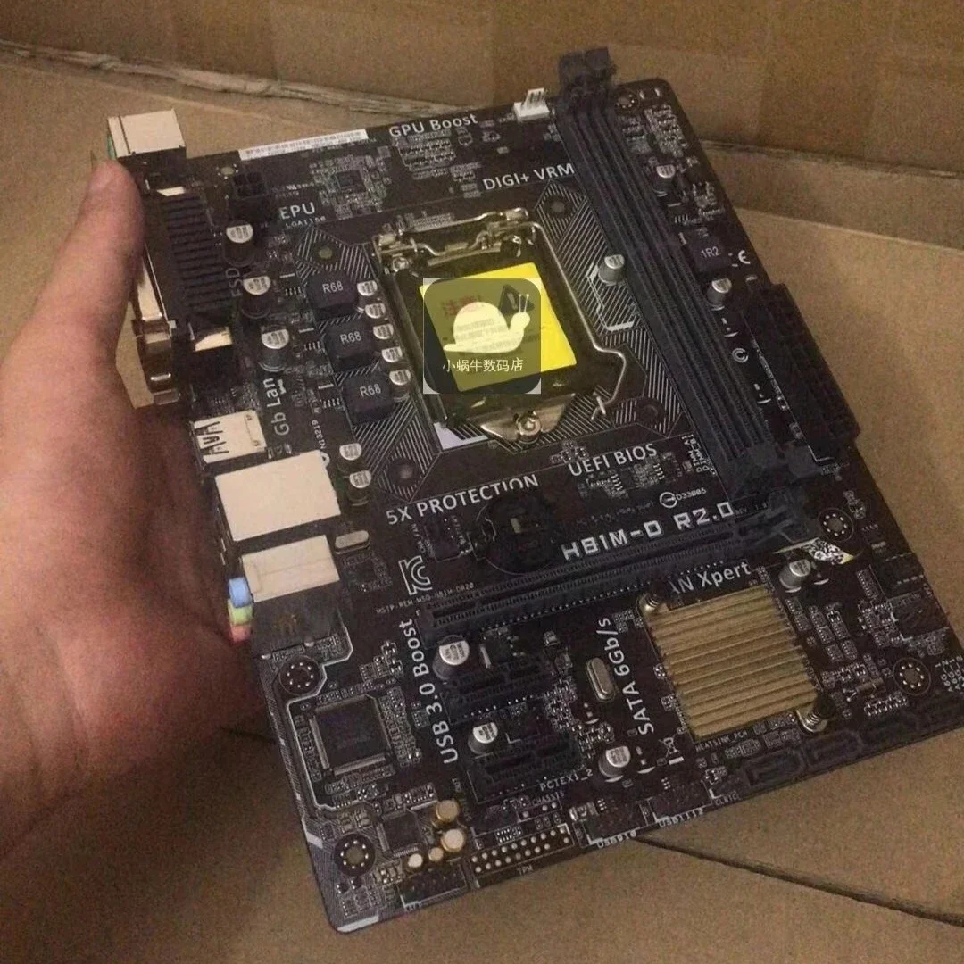For ASUS H81M-D R2.0 H81 small board generation com printing port supports 1150 pins
For ASUS H81M-D R2.0 H81 small board generation com printing port supports 1150 pins