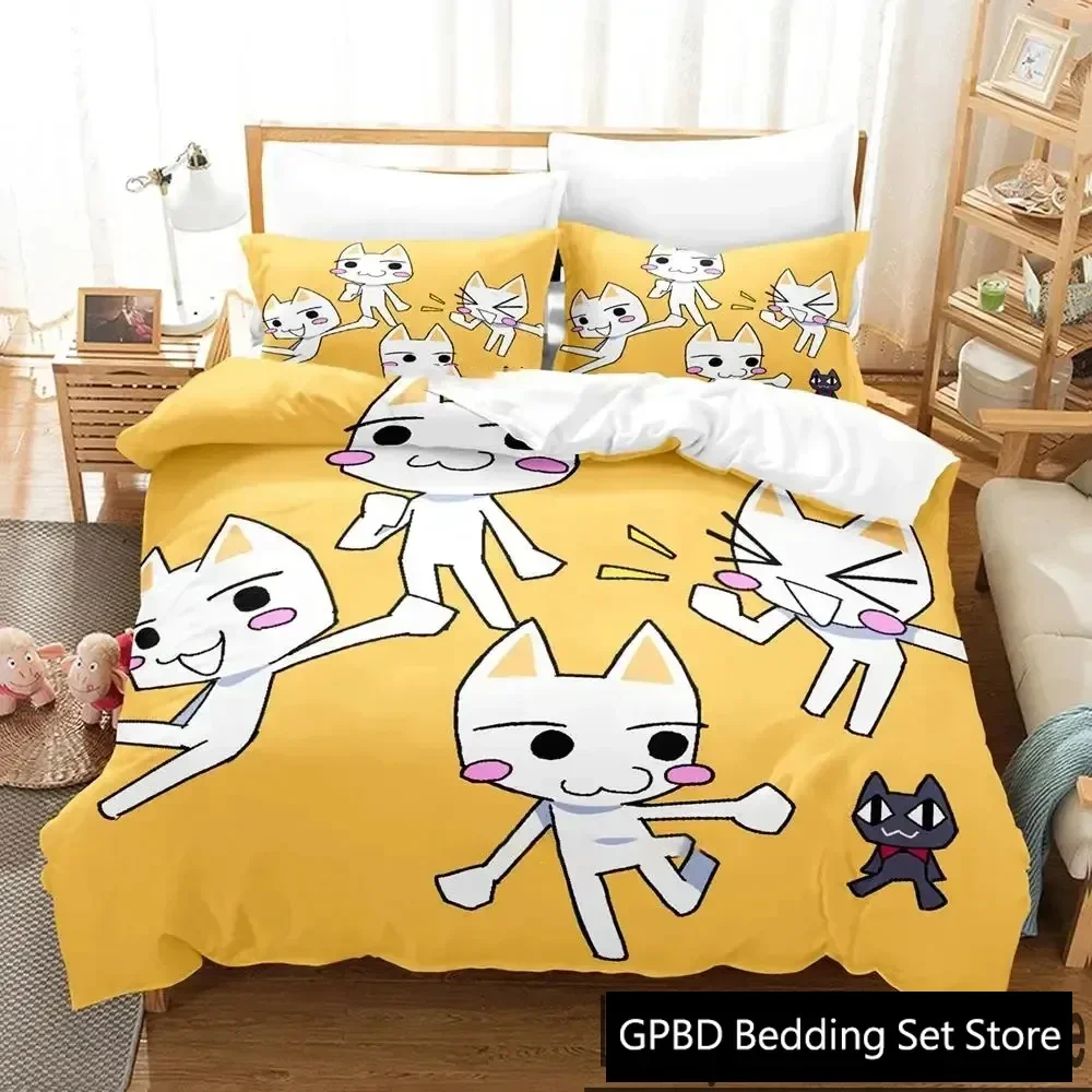 3D Print Toro Inoue Anime Doko Demo Issyo Bedding Set Boys Girls Twin Queen King Size Duvet Cover Pillowcase Bed boys Adult
3D Print Toro Inoue Anime Doko Demo Issyo Bedding Set Boys Girls Twin Queen King Size Duvet Cover Pillowcase Bed boys Adult