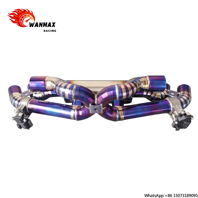 Performance Titanium Valved Catback Exhaust for 992 Carrera/Turbo S - Racing Exhaust System Upgrade
Performance Titanium Valved Catback Exhaust for 992 Carrera/Turbo S - Racing Exhaust System Upgrade