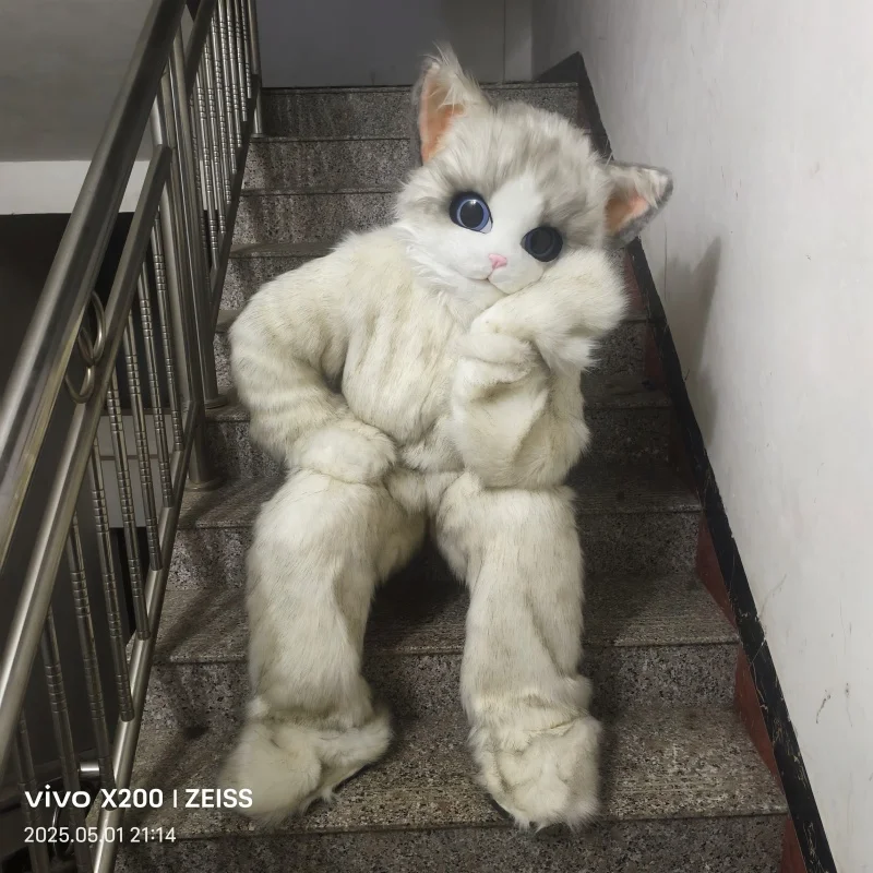 Internet Celebrity Inflatable Cat Cartoon Mascot Costume Role Play Christmas Halloween Party Performance Outfits Without Battery
Internet Celebrity Inflatable Cat Cartoon Mascot Costume Role Play Christmas Halloween Party Performance Outfits Without Battery