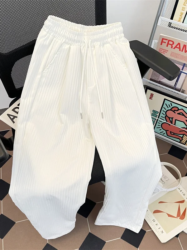 Versatile Color Summer New Loose Straight American Casual Long Pants Men Women High Street Design Sensation Trendy
Versatile Color Summer New Loose Straight American Casual Long Pants Men Women High Street Design Sensation Trendy
