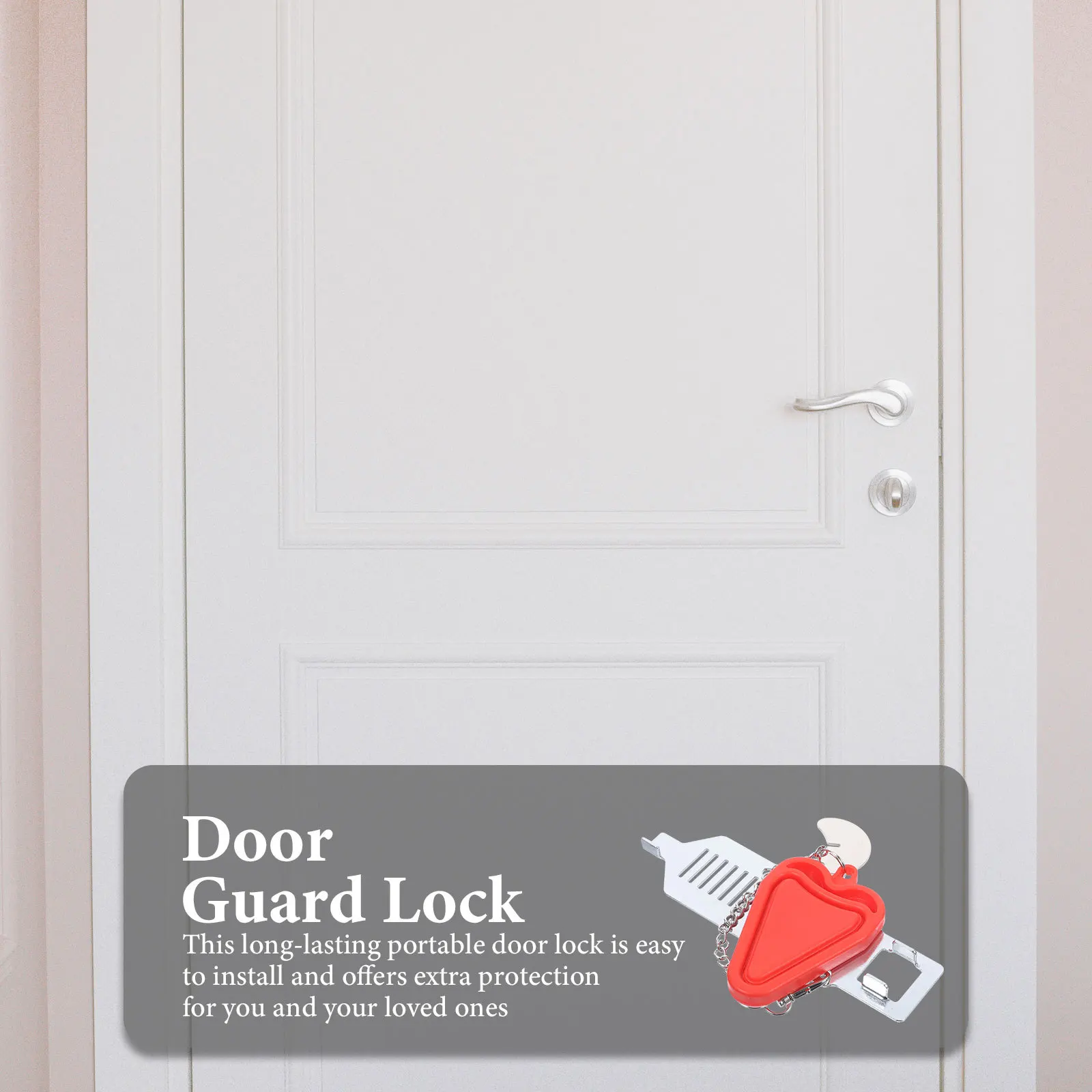 Portable Door Lock Home Security Travel Companion Antitheft Easy Install Protection Hotels Rental Units Pets
Portable Door Lock Home Security Travel Companion Antitheft Easy Install Protection Hotels Rental Units Pets