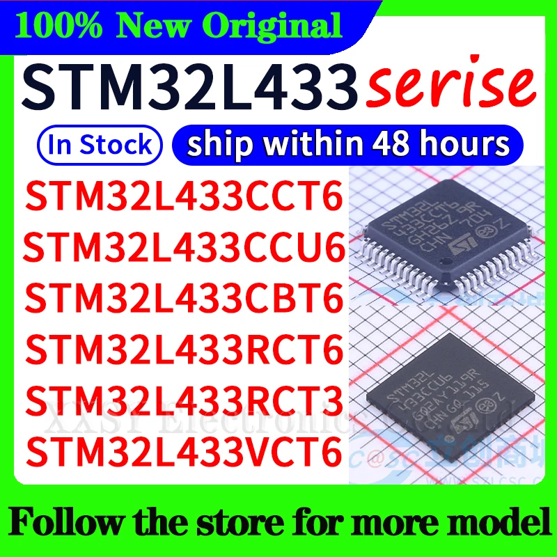 STM32L433CCT6 STM32L433CCU6 STM32L433CBT6 STM32L433RCT6 STM32L433RCT3 STM32L433VCT6 STM32L433CCY6 In stock 48 hours ship
STM32L433CCT6 STM32L433CCU6 STM32L433CBT6 STM32L433RCT6 STM32L433RCT3 STM32L433VCT6 STM32L433CCY6 In stock 48 hours ship