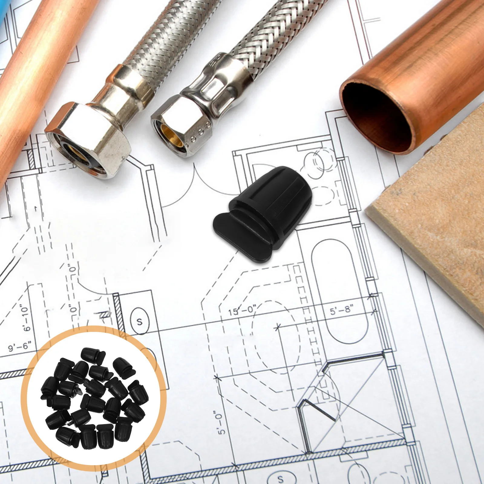 20pcs 8/11Mm Drip Irrigation Hose End Plug Plastic Tube Block For Garden Watering System Tight Stopper Inner Round
20pcs 8/11Mm Drip Irrigation Hose End Plug Plastic Tube Block For Garden Watering System Tight Stopper Inner Round