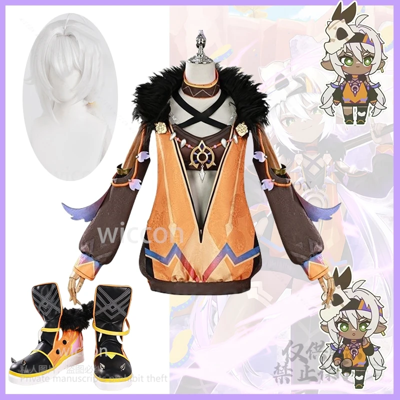 Anime Game Genshin Impact Coat Sexy Lingeries Lolita Dress Cosplay Iansan Costume Wigs Jirai Kei Halloween Christmas Customized
Anime Game Genshin Impact Coat Sexy Lingeries Lolita Dress Cosplay Iansan Costume Wigs Jirai Kei Halloween Christmas Customized