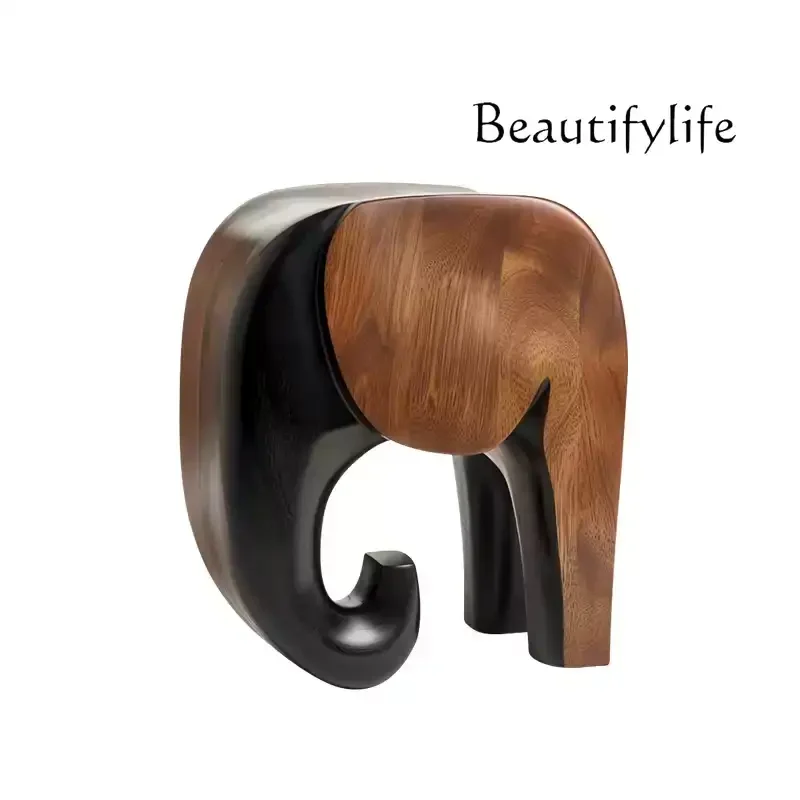 Creative solid wood low stool household light luxury shoe change small seat stool baby elephant fashion art stool
Creative solid wood low stool household light luxury shoe change small seat stool baby elephant fashion art stool