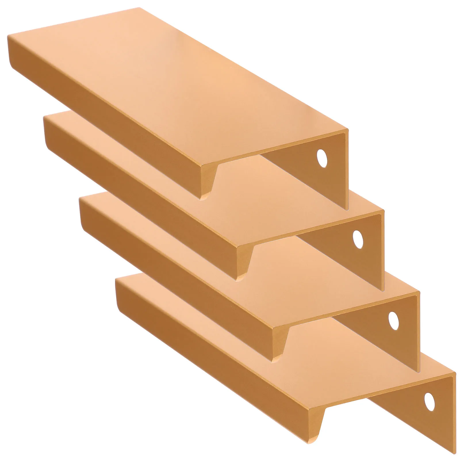 4 Pcs Right Angle Edge Handle Kitchen Cabinet Door Pull Cupboard Handles Metal Finger Pulls Aluminum Alloy Drawer Modern 
4 Pcs Right Angle Edge Handle Kitchen Cabinet Door Pull Cupboard Handles Metal Finger Pulls Aluminum Alloy Drawer Modern