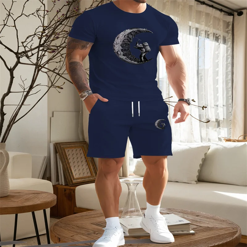 2025 Мужской летний повседневный комплект, футболка с круглым вырезом и короткими рукавами и шорты Five Cent, комплект из 2 предметов, спортивная одежда, мужская модная одежда
2025 Мужской летний повседневный комплект, футболка с круглым вырезом и короткими рукавами и шорты Five Cent, комплект из 2 предметов, спортивная одежда, мужская модная одежда
