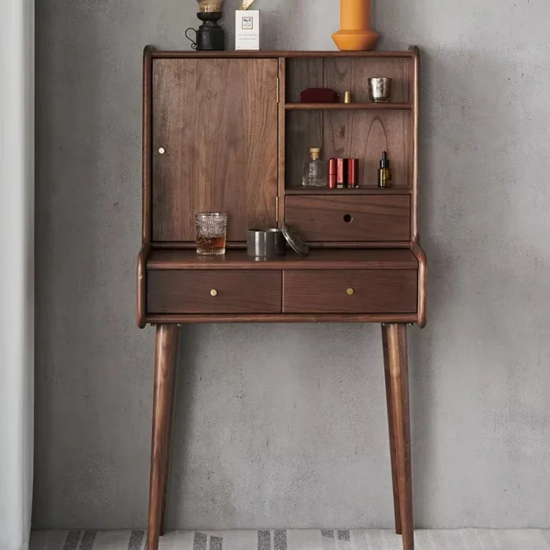 Black Walnut Light Luxury Dresser Makeup Dresser
Black Walnut Light Luxury Dresser Makeup Dresser