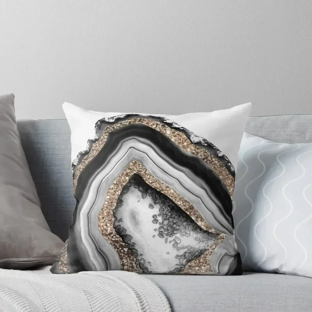 Agate Gold Glitter Glam #1 (Faux Glitter) #gem #decor #art Throw Pillow New year Decorative Sofa Cushion pillow
Agate Gold Glitter Glam #1 (Faux Glitter) #gem #decor #art Throw Pillow New year Decorative Sofa Cushion pillow