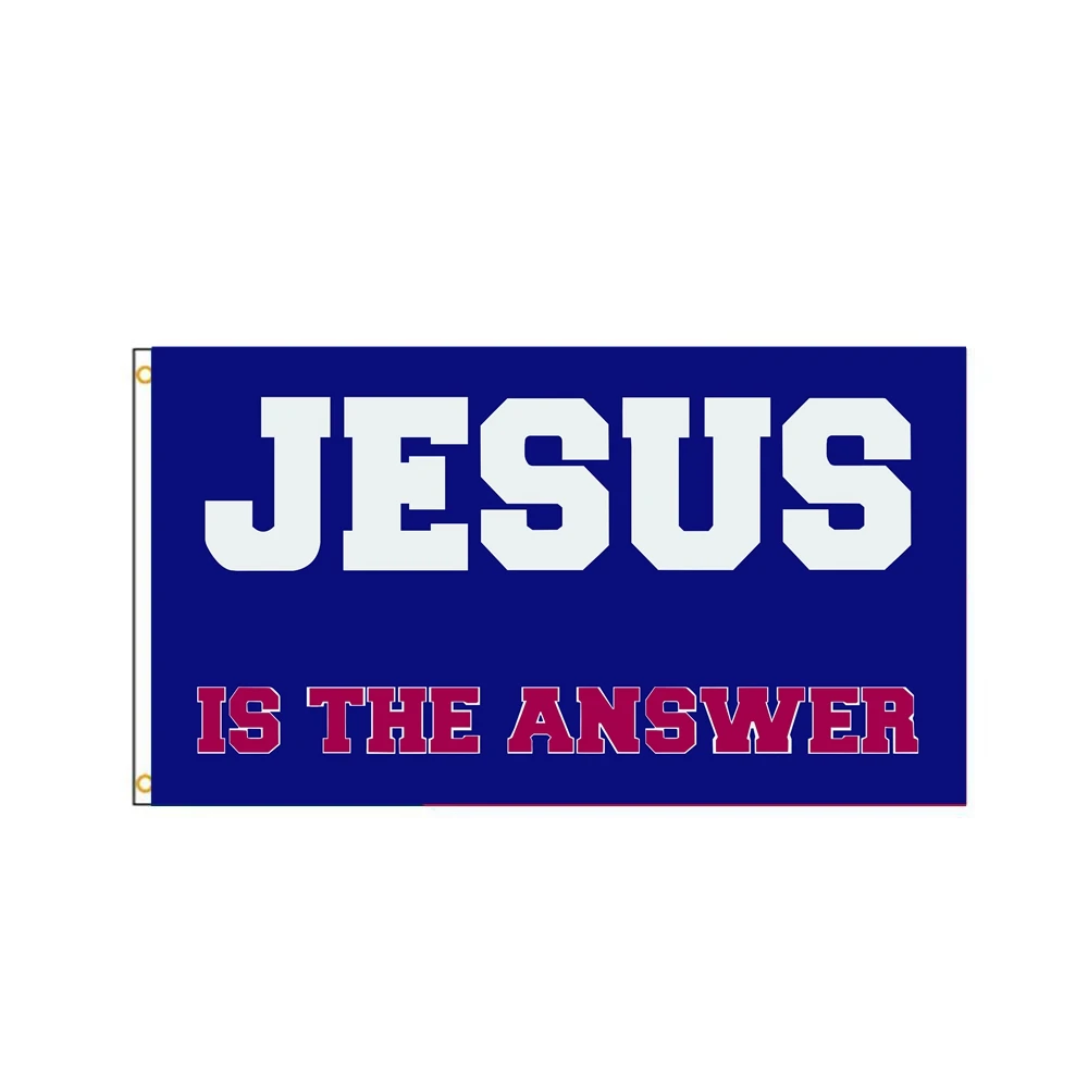 Christian Flag Jesus is The Answer 3x5ft 2x3ft America God Jesus Banner for Outdoor Decor, Church, Garden, Premium Polyester
Christian Flag Jesus is The Answer 3x5ft 2x3ft America God Jesus Banner for Outdoor Decor, Church, Garden, Premium Polyester