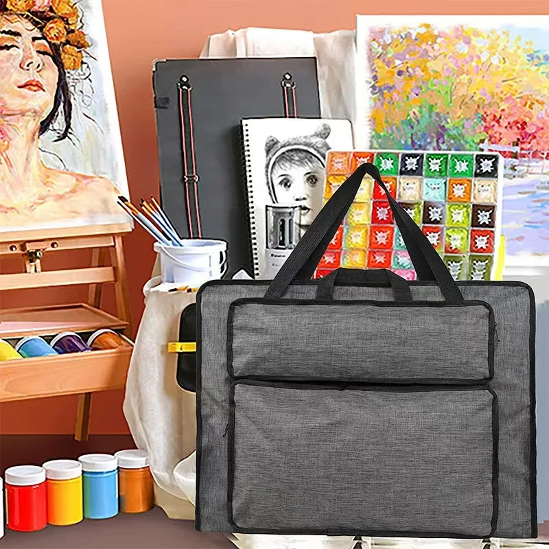 Water-Resistant Drawing Board Bag 4K/8K Art Portfolio Carry Bag Art Shoulder Bag Organizer for Artist Students Hobbyist 
Water-Resistant Drawing Board Bag 4K/8K Art Portfolio Carry Bag Art Shoulder Bag Organizer for Artist Students Hobbyist
