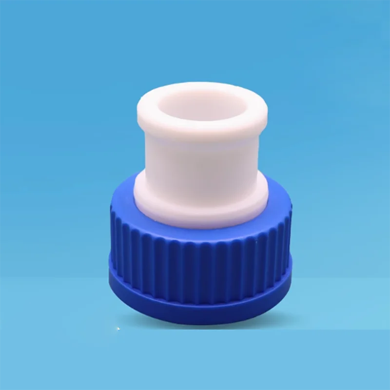 Blue cap reagent bottle GL45 thread conversion standard matte port 24/29 29/32 blue cap reagent bottle conversion interface
Blue cap reagent bottle GL45 thread conversion standard matte port 24/29 29/32 blue cap reagent bottle conversion interface