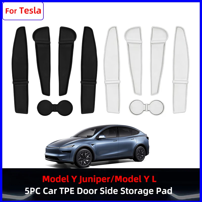 Model Y Juniper Car Door Storage pad for Tesla Model Y L 2026 TPE Central Console Water Cup Holder Mat Car Interior Accessories
Model Y Juniper Car Door Storage pad for Tesla Model Y L 2026 TPE Central Console Water Cup Holder Mat Car Interior Accessories