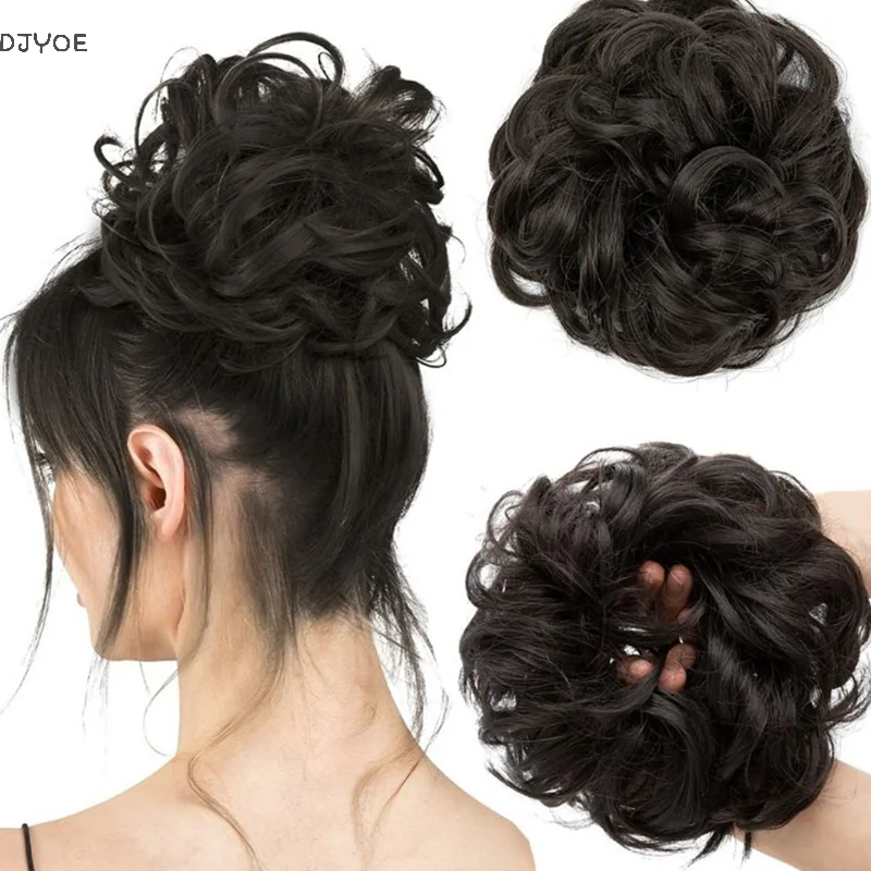 Synthetic Hair Bun Wig Ladies Ponytail Hair Extension Scrunchie Elastic Meatball Head Hairpieces Scrunchie Wrap Natural Realism
Synthetic Hair Bun Wig Ladies Ponytail Hair Extension Scrunchie Elastic Meatball Head Hairpieces Scrunchie Wrap Natural Realism