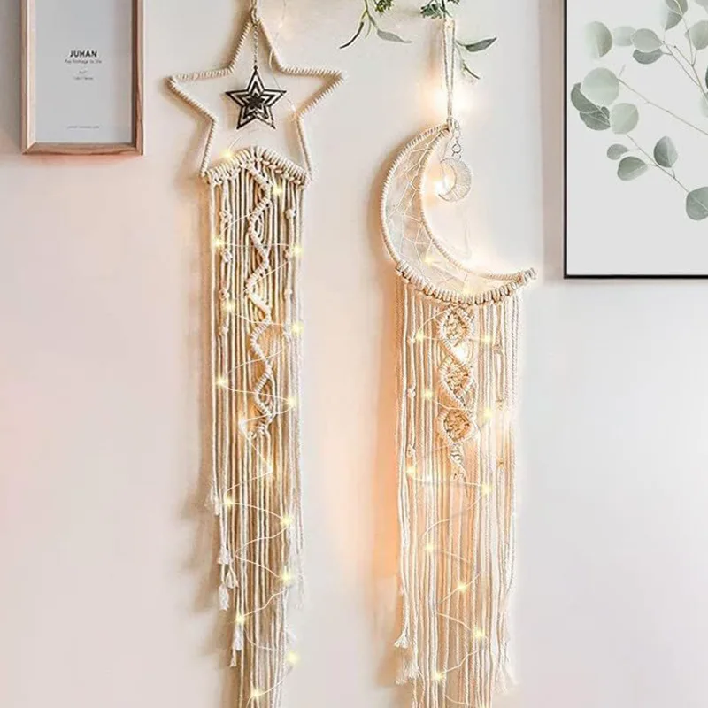 European Style Woven Wall Hanging – Handmade Cotton Rope Tapestry with Tassels, Boho Macrame Wall Decor for Living Room
European Style Woven Wall Hanging – Handmade Cotton Rope Tapestry with Tassels, Boho Macrame Wall Decor for Living Room
