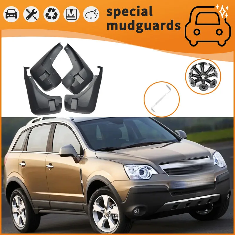 Suitable for 07-23 Opel Antara fender car tire anti-splash mudguard
Suitable for 07-23 Opel Antara fender car tire anti-splash mudguard
