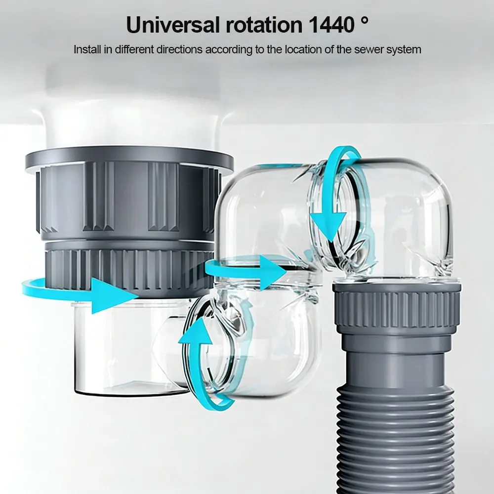 Plastic Sink Drain Pipe Set Bounce Up Core Anti-Odor Retractable Drain Pipe Easy Installation Anti Clogging Drainage Pipe
Plastic Sink Drain Pipe Set Bounce Up Core Anti-Odor Retractable Drain Pipe Easy Installation Anti Clogging Drainage Pipe