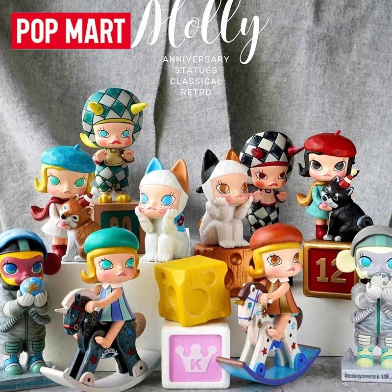 POP MART Molly Anniversary Statues Classical Retro Series Mystery Box Genuine Blind Box Guess Toys Bag Ornament Figurines Home
POP MART Molly Anniversary Statues Classical Retro Series Mystery Box Genuine Blind Box Guess Toys Bag Ornament Figurines Home