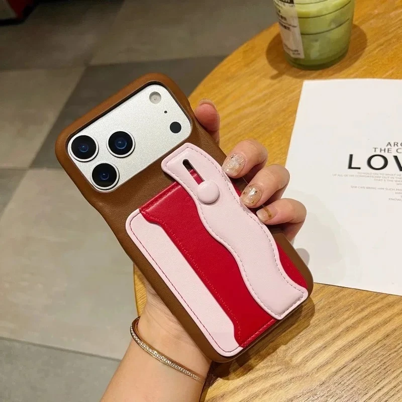 Luxury color matching wristband mobile Sheep skin phone case For iPhone 17Promax 16 15 14 13 12 11 17Air 16Pro Phone Case Funda
Luxury color matching wristband mobile Sheep skin phone case For iPhone 17Promax 16 15 14 13 12 11 17Air 16Pro Phone Case Funda