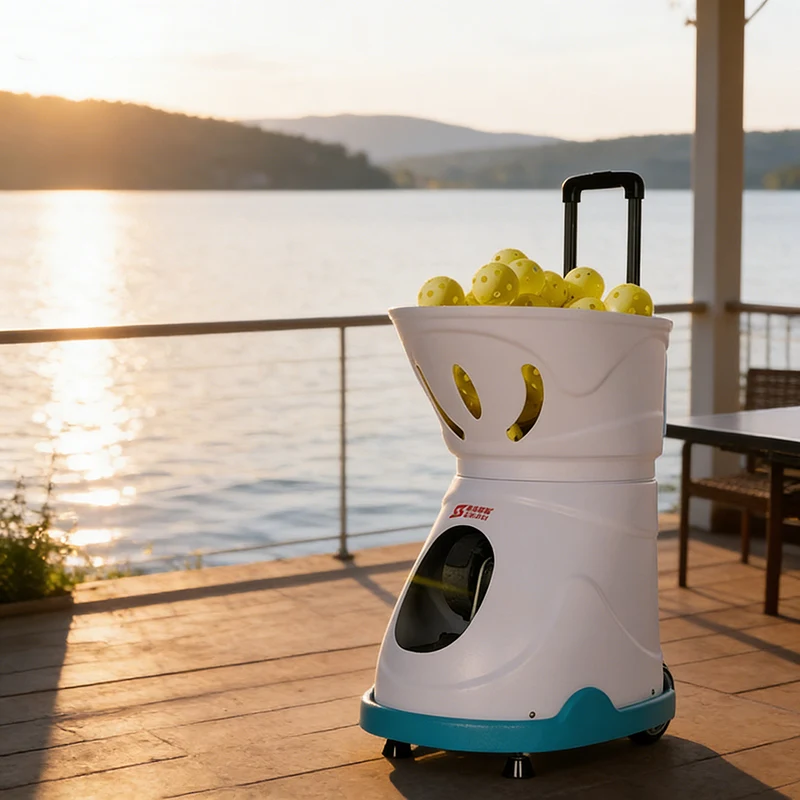 2026 Factory Priced Portable High Quality Smart Automatic Tennis Ball Pickle Ball Feeder Throwing Machine For Children Training
2026 Factory Priced Portable High Quality Smart Automatic Tennis Ball Pickle Ball Feeder Throwing Machine For Children Training