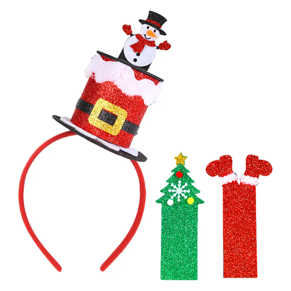 1 set 1 Set Christmas Top Hat Headband Mini Cute Xmas Hair Accessory Holiday New Year Party Sequin Headbands For Adults
1 set 1 Set Christmas Top Hat Headband Mini Cute Xmas Hair Accessory Holiday New Year Party Sequin Headbands For Adults